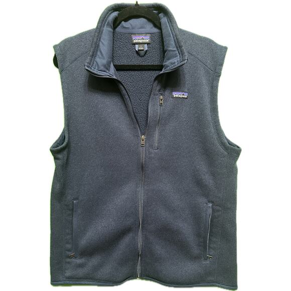 Patagonia Better Sweater Fleece Men’s Vest Blue-Gray Size L - Picture 1 of 10
